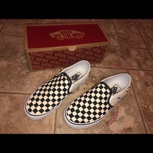 Checkered Vans